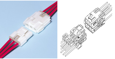 系列名称 VL Connector (W to W)线对线产品图示